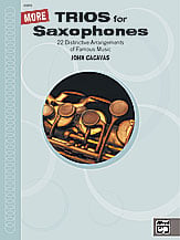 MORE TRIOS FOR SAXOPHONES cover